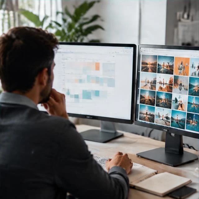 Weekly Social Media Management illustrative creative production